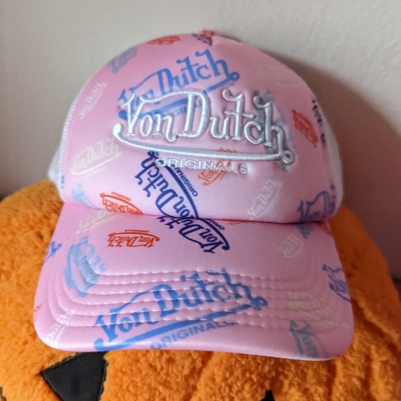 von dutch cap pink w words - Picture 2 of 4